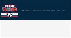Desktop Screenshot of michiganwarriors.com
